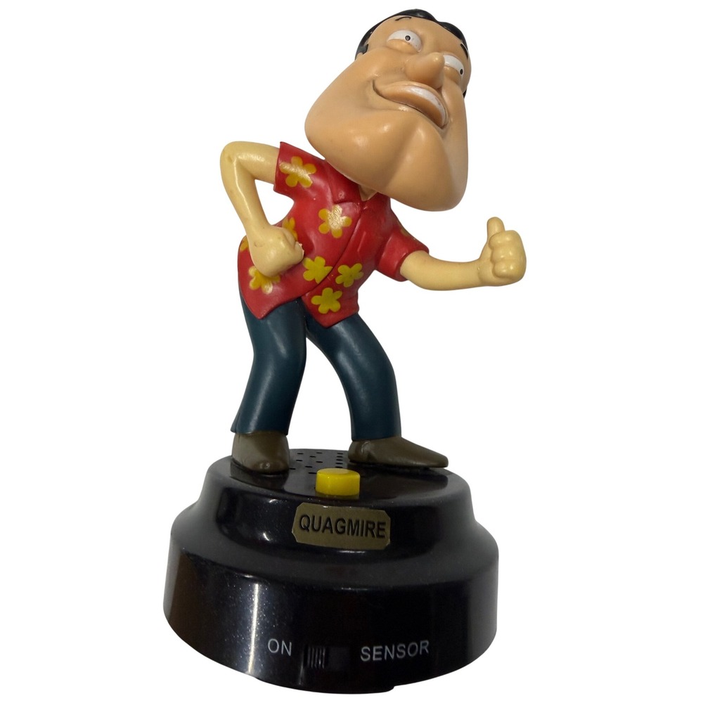 Family Guy Glenn Quagmire Talking Motion Sensor Figure Collectible Toy